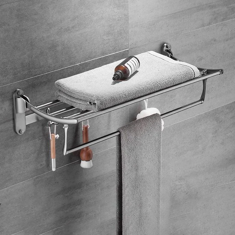 Modern Bathroom Accessories Hardware Set Grey Bathroom Accessory Kit -Bathlova