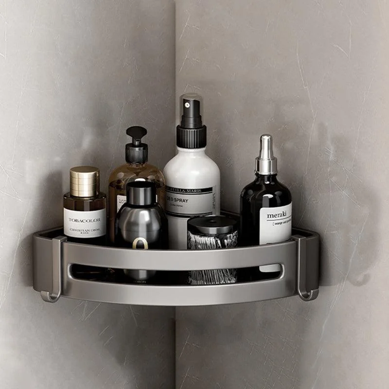 Modern Bathroom Accessories Hardware Set Grey Bathroom Hardware -Bathlova