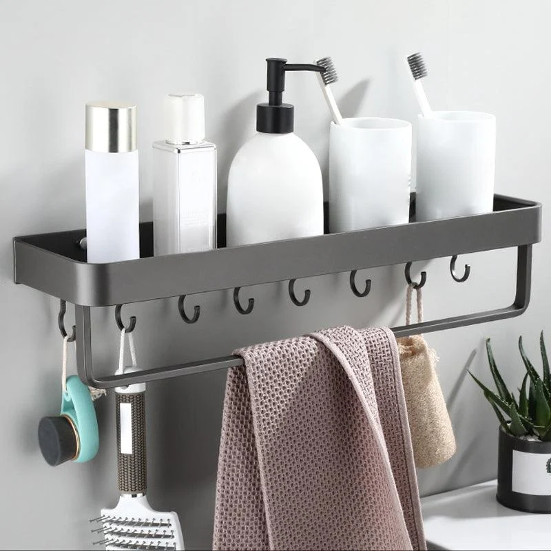 Modern Bathroom Accessories Hardware Set Grey Bathroom Hardware Set -Bathlova