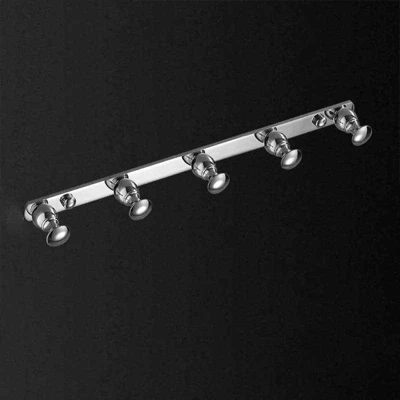 Modern Bathroom Accessories Hardware Set Silver Bathroom Hardware Set -Bathlova