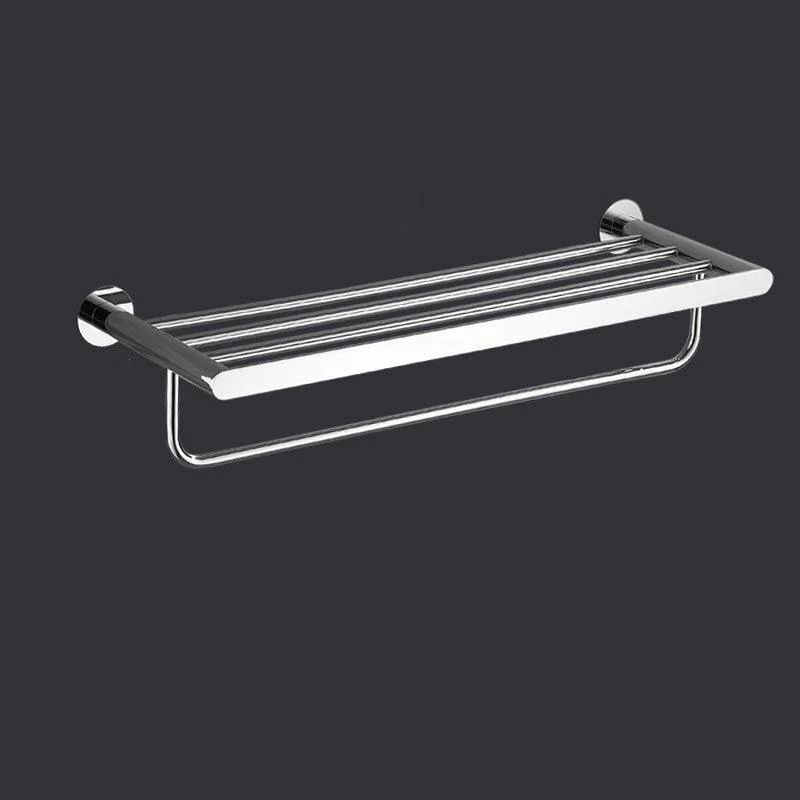 Modern Bathroom Accessories Hardware Set Silver Bathroom Hardware Set -Bathlova