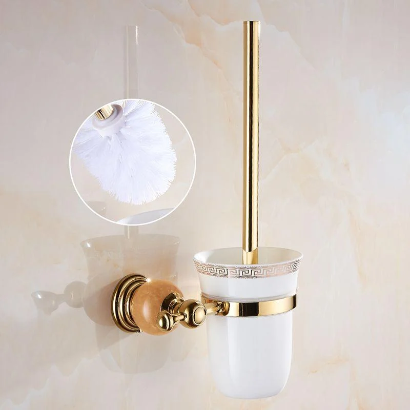 Modern Bathroom Accessory As Individual Or As a Set in Golden -Bathlova