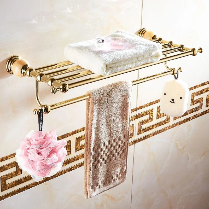 Modern Bathroom Accessory As Individual Or As a Set in Golden -Bathlova