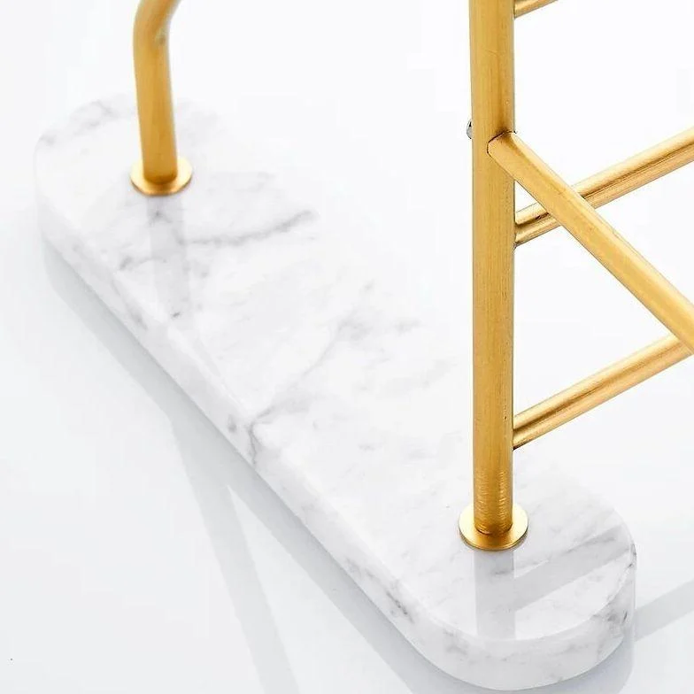 Modern Bathroom Accessory As Individual Or As a Set in Marble and Metal -Bathlova