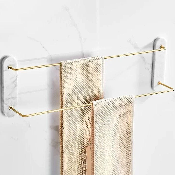 Modern Bathroom Accessory As Individual Or As a Set in Marble and Metal -Bathlova