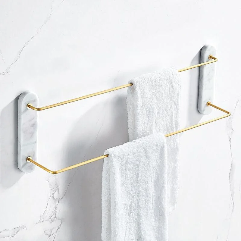 Modern Bathroom Accessory As Individual Or As a Set in Marble and Metal -Bathlova