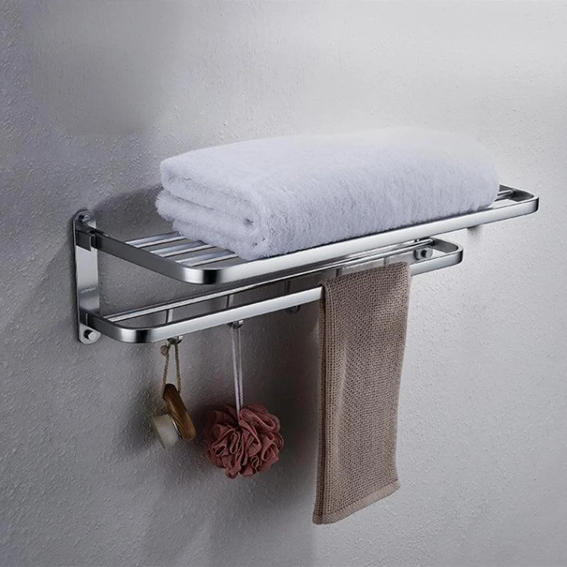 Modern Bathroom Accessory Kit Paper Holder Bath Shelf Bath Hardware Set -Bathlova