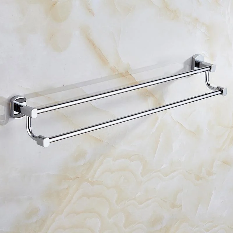 Modern Bathroom Accessory Kit Paper Holder Towel Bar Stainless Steel Bathroom Set -Bathlova