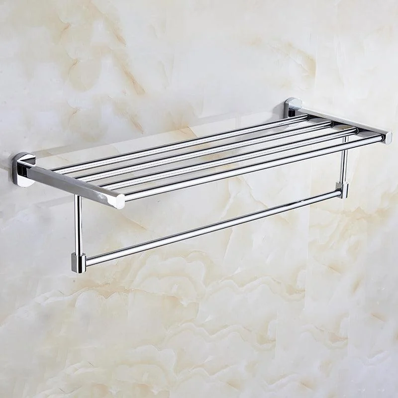 Modern Bathroom Accessory Kit Paper Holder Towel Bar Stainless Steel Bathroom Set -Bathlova