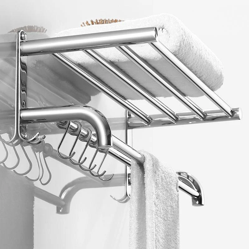 Modern Bathroom Accessory Kit Stainless Steel Bath Shelf Bathroom Set -Bathlova