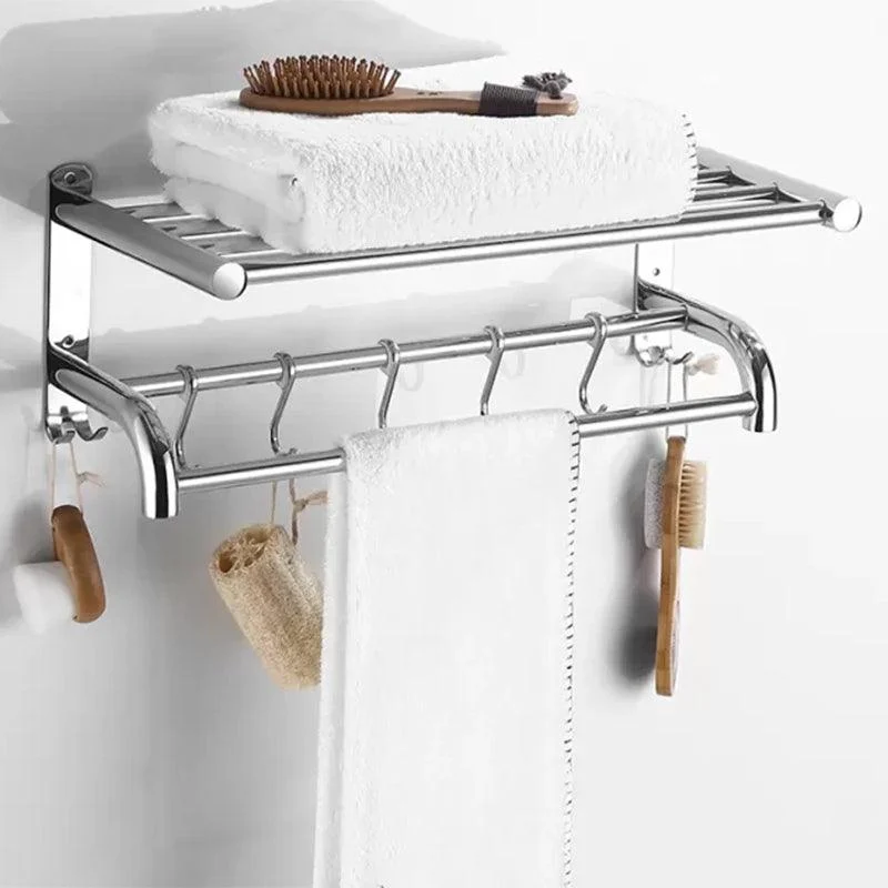 Modern Bathroom Accessory Kit Stainless Steel Bath Shelf Bathroom Set -Bathlova