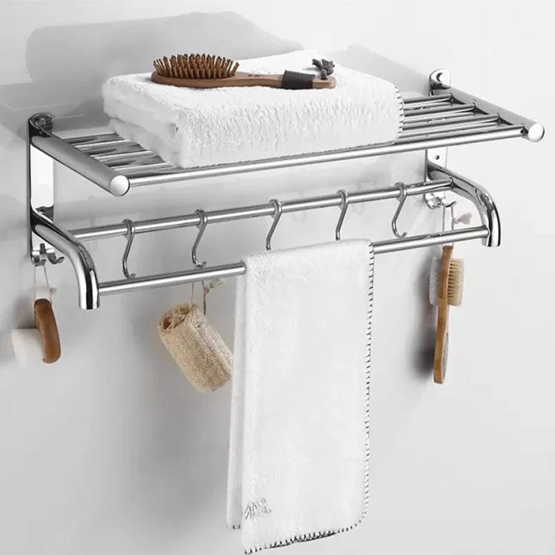 Modern Bathroom Accessory Kit Stainless Steel Bath Shelf Bathroom Set -Bathlova