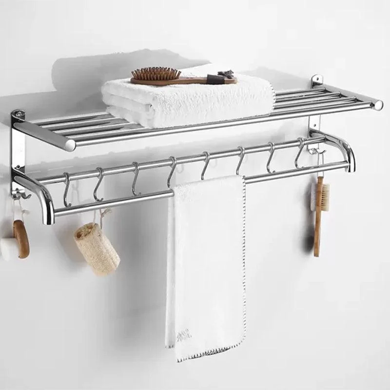 Modern Bathroom Accessory Kit Stainless Steel Bath Shelf Bathroom Set -Bathlova