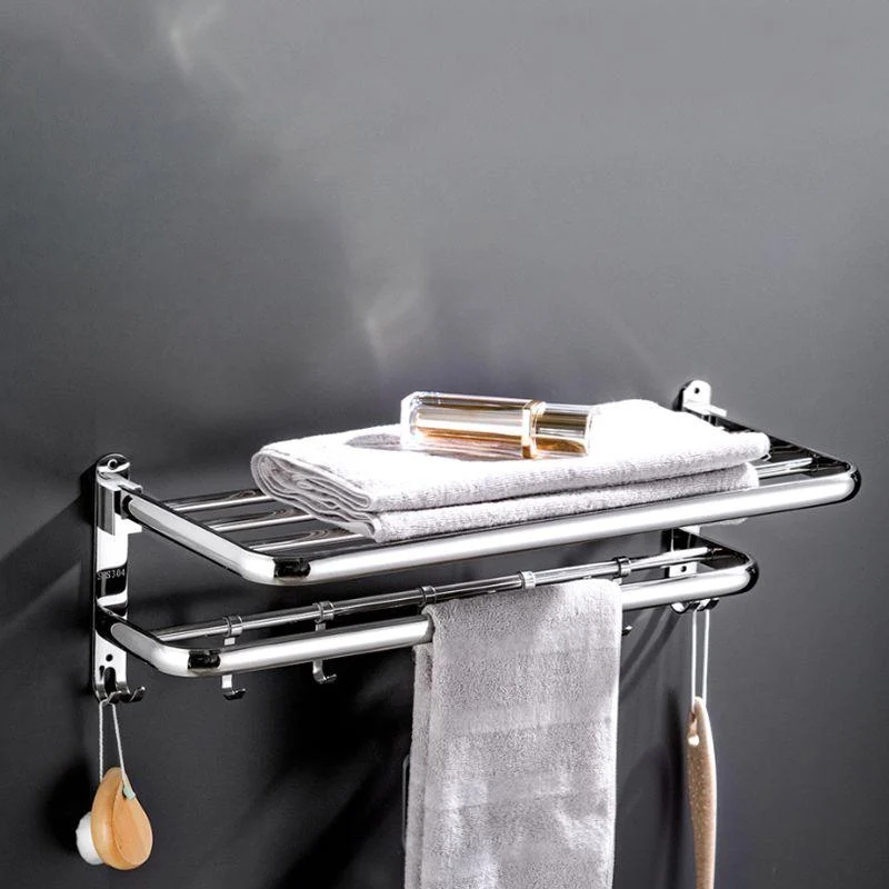 Modern Bathroom Accessory Kit Stainless Steel Towel Bar Bath Shelf Bathroom Set -Bathlova