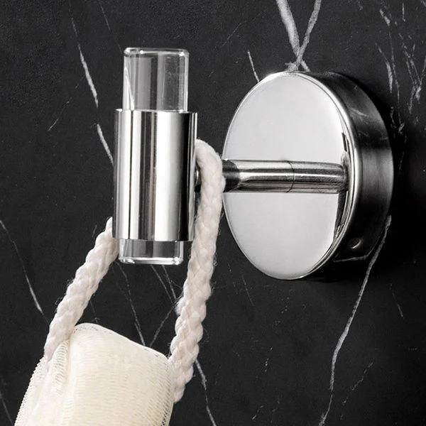 Modern Bathroom Accessory Kit Towel Bar Silver/Gold/Black Bathroom Hardware -Bathlova