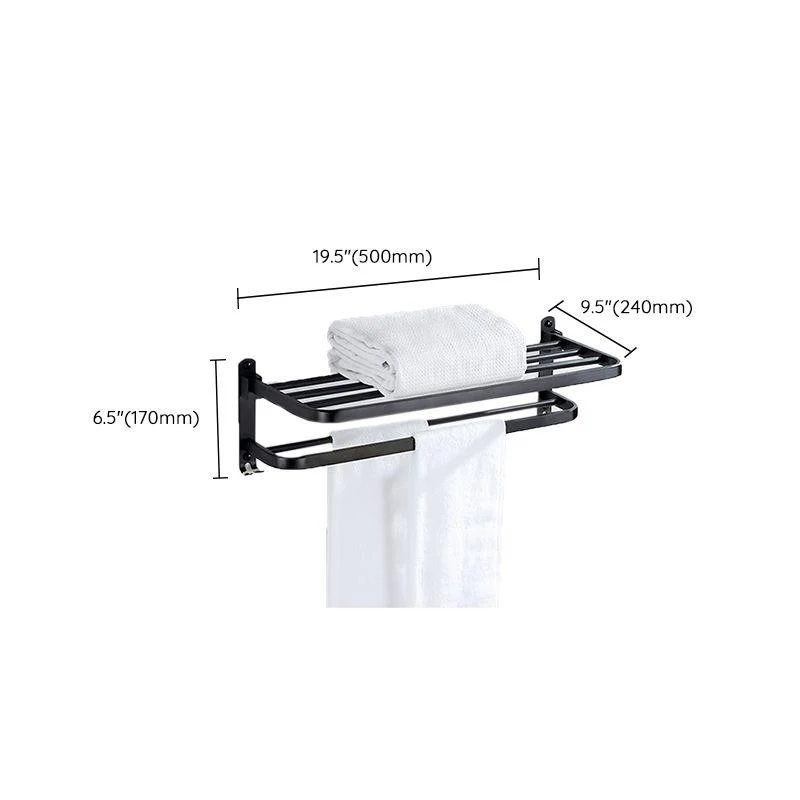 Modern Bathroom Accessory Set Bath Shelf Towel Bar Bathroom Hardware -Bathlova