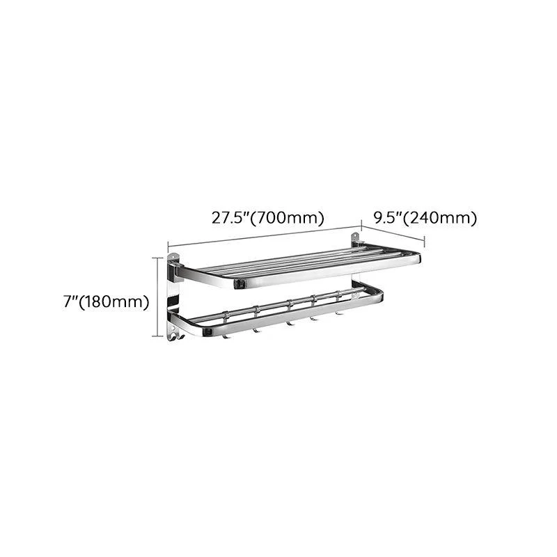 Modern Bathroom Accessory Set Bath Shelf Towel Bar Bathroom Hardware -Bathlova