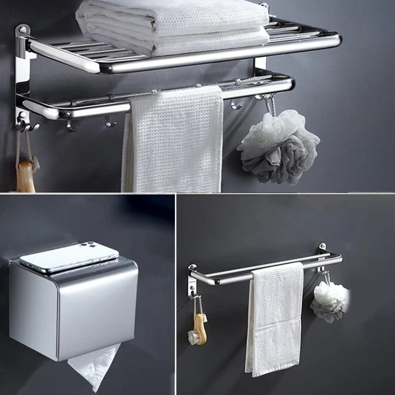 Modern Bathroom Accessory Set Bath Shelf Towel Bar Bathroom Hardware -Bathlova