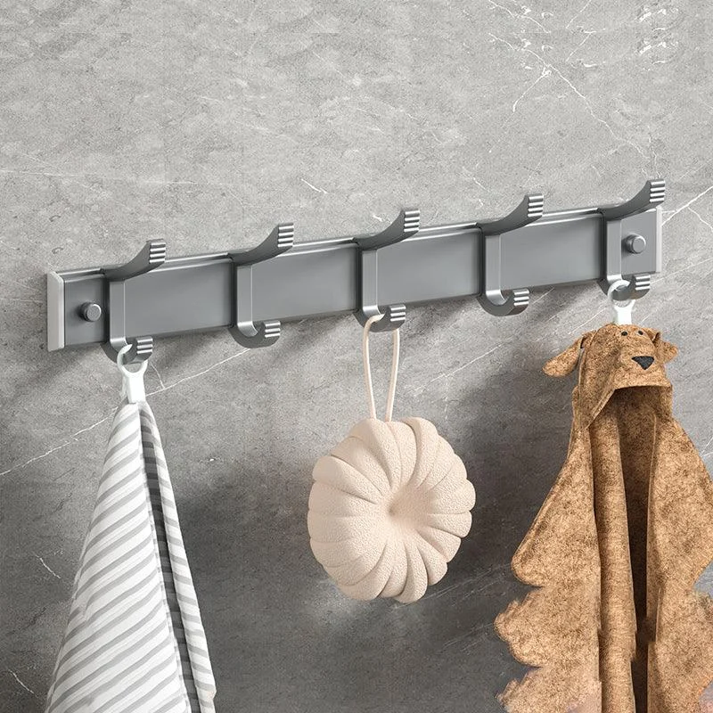 Modern Bathroom Accessory Set Grey Bathroom Accessories Hardware Set -Bathlova