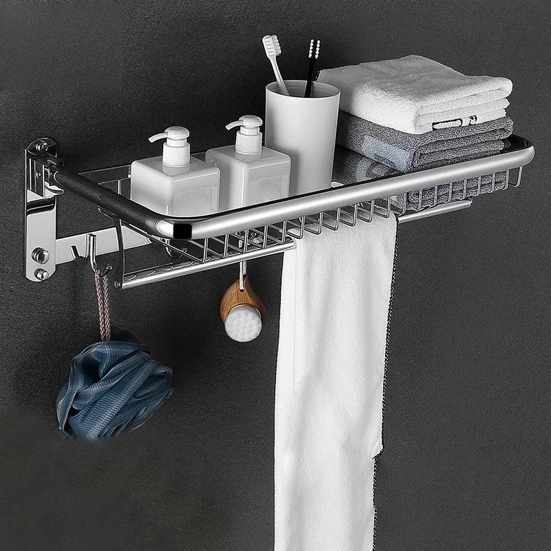 Modern Bathroom Accessory Set Silver Bathroom Accessories Hardware Set -Bathlova