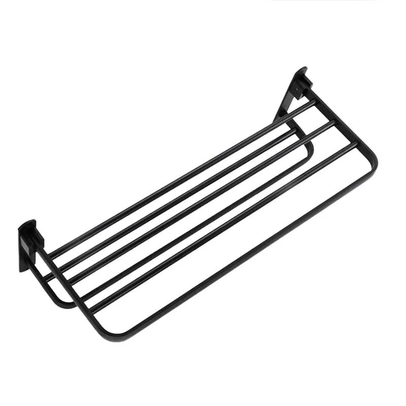 Modern Bathroom Accessory Set Towel Bar Black Soap Dish Bath Hardware Set -Bathlova