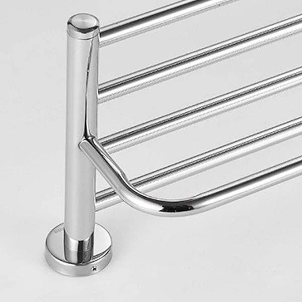 Modern Bathroom Hardware Bath Shelf Towel Bar Stainless Steel Bathroom Accessory Kit -Bathlova