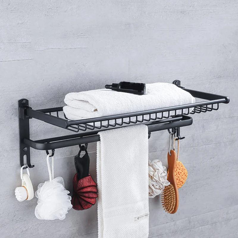 Modern Bathroom Hardware Paper Holder Bath Shelf Bathroom Accessory Kit -Bathlova