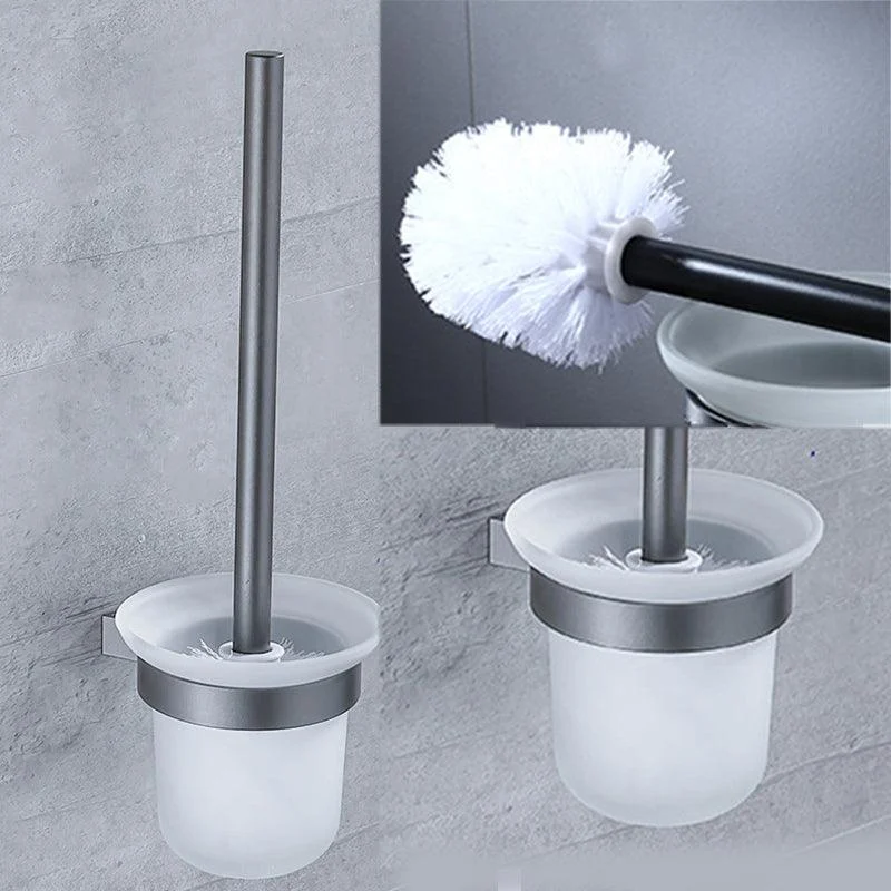 Modern Bathroom Hardware Paper Holder Bath Shelf Bathroom Accessory Kit -Bathlova