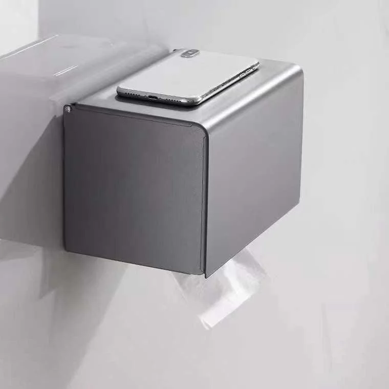 Modern Bathroom Hardware Paper Holder Bath Shelf Bathroom Accessory Kit -Bathlova