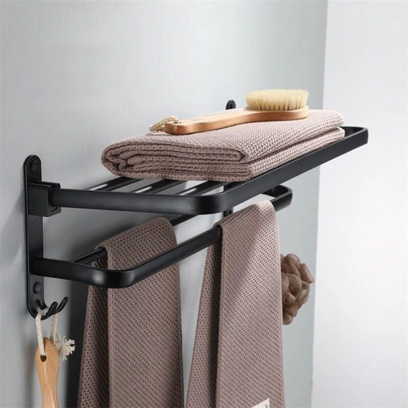 Modern Bathroom Hardware Paper Holder Bath Shelf Bathroom Accessory Kit -Bathlova