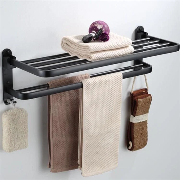 Modern Bathroom Hardware Paper Holder Bath Shelf Bathroom Accessory Kit -Bathlova