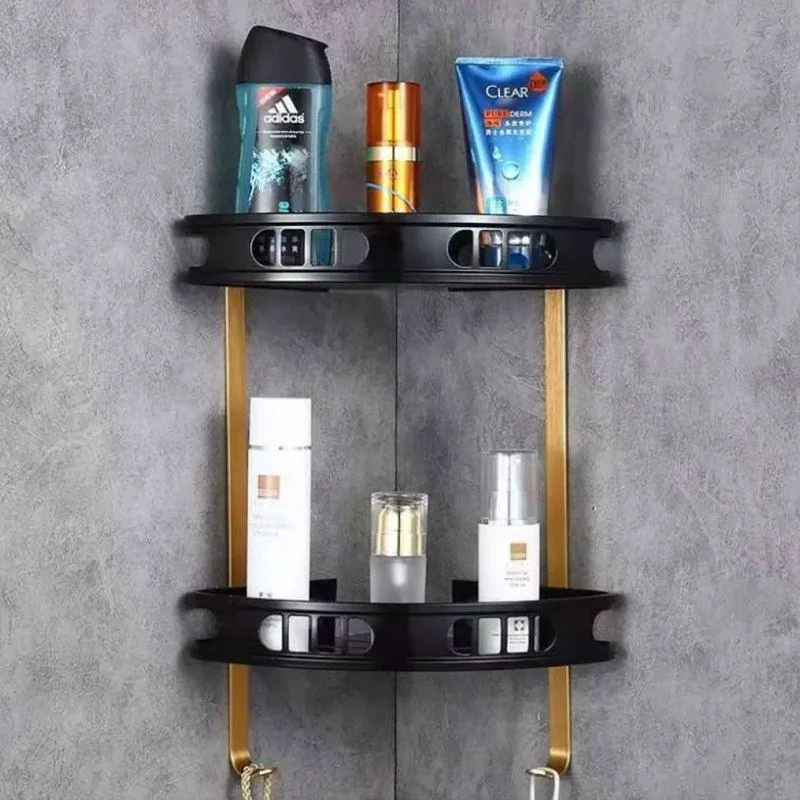 Modern Bathroom Hardware Set Bath Shelf Paper Holder Bathroom Accessory Kit -Bathlova