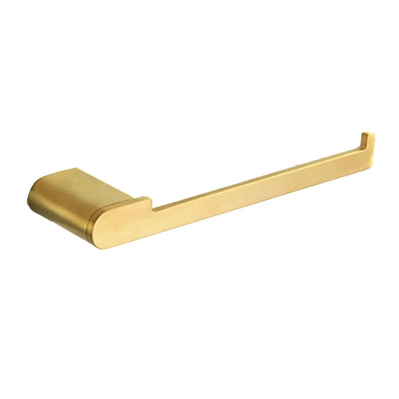 Modern Bathroom Hardware Set Gold Towel Bar Bath Hardware Set -Bathlova