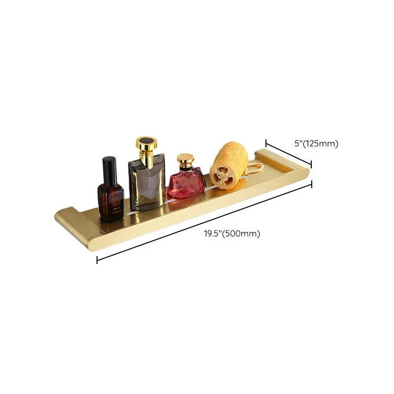 Modern Bathroom Hardware Set Gold Towel Bar Bath Hardware Set -Bathlova