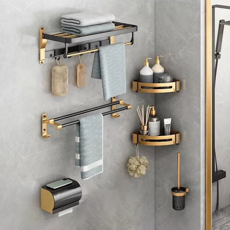 Modern Bathroom Hardware Set Stainless Bathroom Accessories Hardware Set -Bathlova