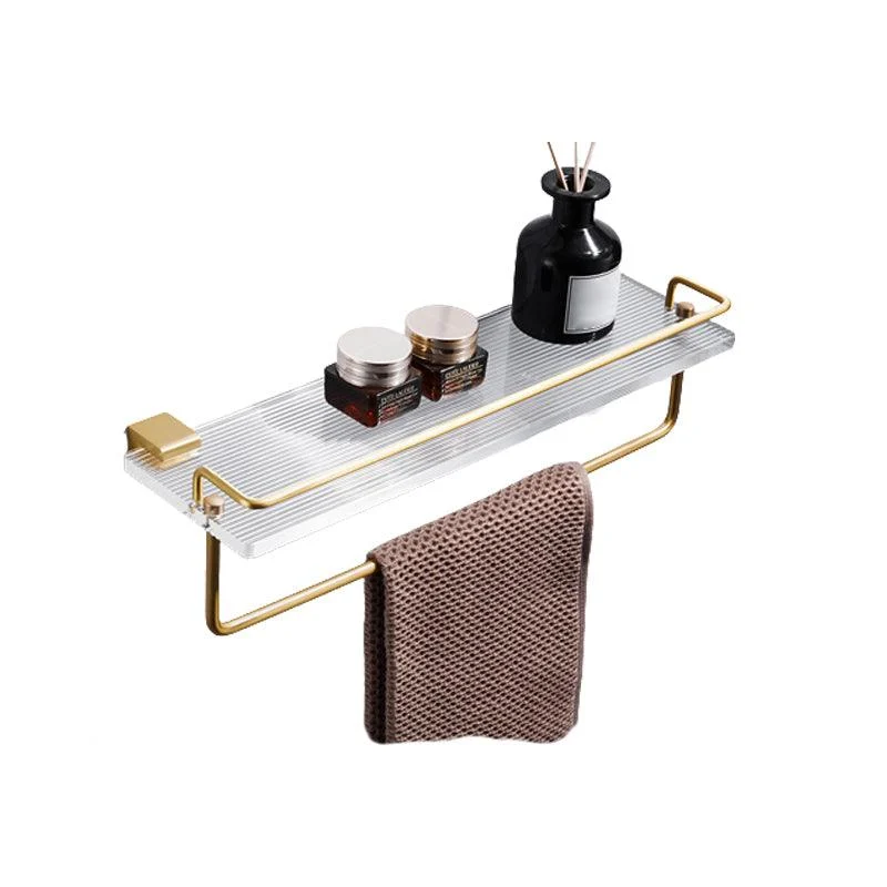 Modern Bathroom Hardware Towel Bar Bath Shelf Bathroom Accessory Kit -Bathlova