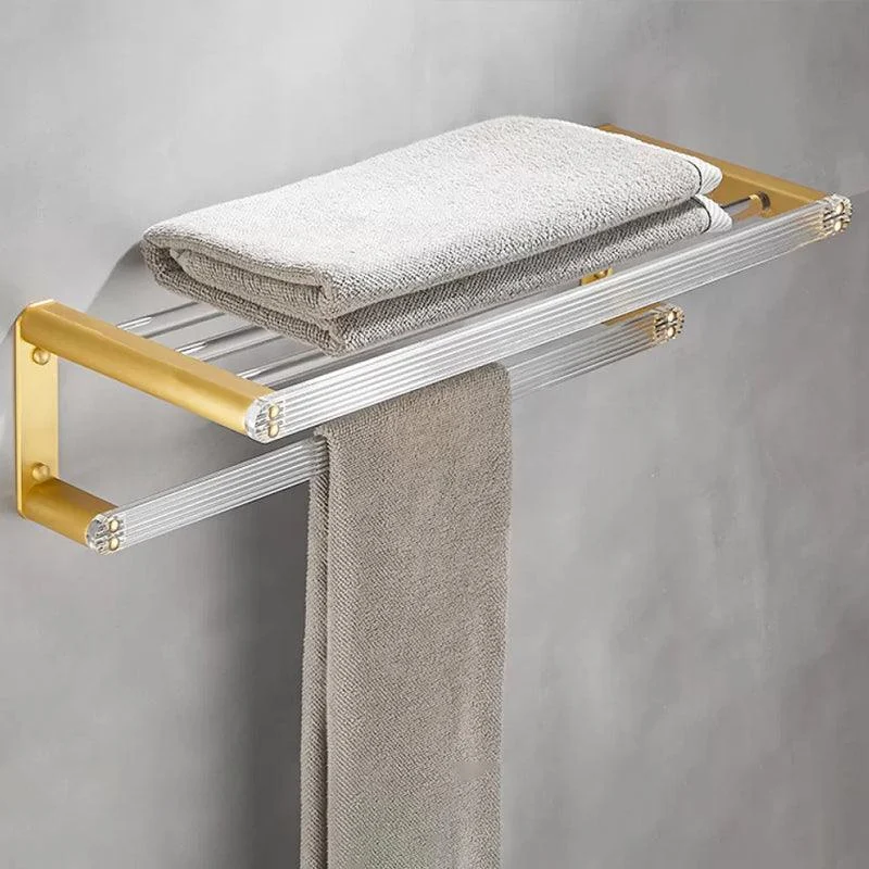 Modern Bathroom Hardware Towel Bar Bath Shelf Bathroom Accessory Kit -Bathlova