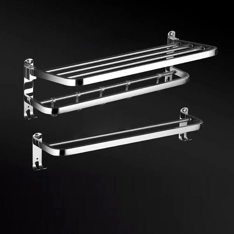 Modern Bathroom Set Stainless Steel Bath Shelf Bathroom Accessory Kit -Bathlova