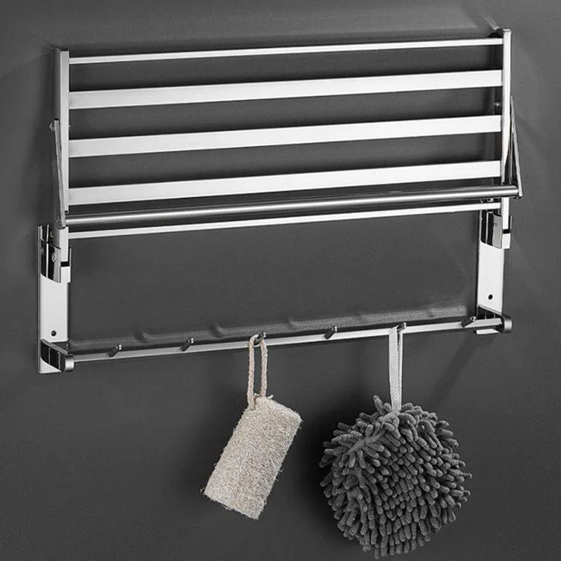 Modern Bathroom Set Stainless Steel Bath Shelf Paper Holder Bathroom Accessory Kit -Bathlova