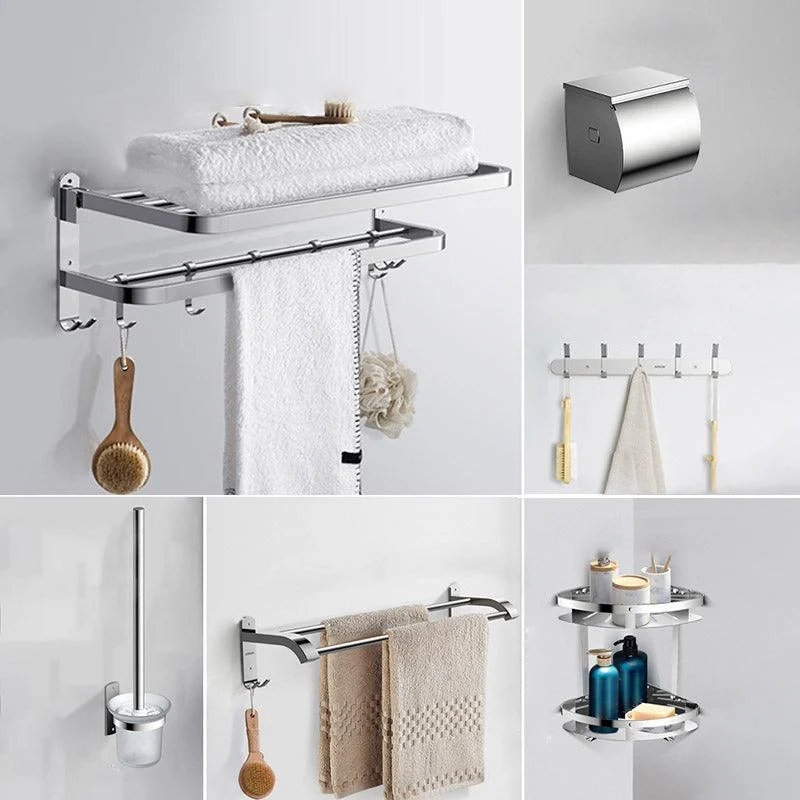 Modern Bathroom Set Towel Bar Bath Shelf Bathroom Accessories Hardware Set -Bathlova