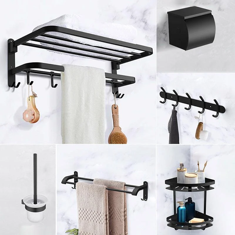 Modern Bathroom Set Towel Bar Bath Shelf Bathroom Accessories Hardware Set -Bathlova