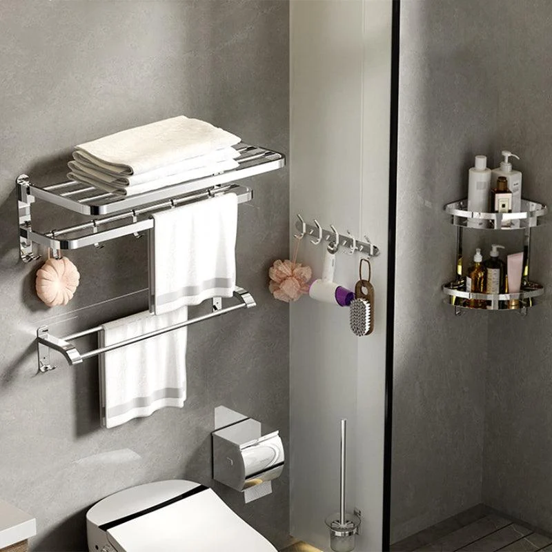 Modern Bathroom Set Towel Bar Bath Shelf Bathroom Accessories Hardware Set -Bathlova