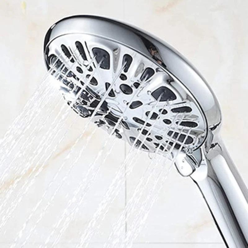 Modern Bathroom Shower Head 9-Jet Round Wall Mounted Shower Head -Bathlova