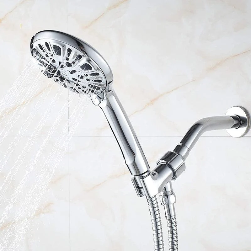 Modern Bathroom Shower Head 9-Jet Round Wall Mounted Shower Head -Bathlova