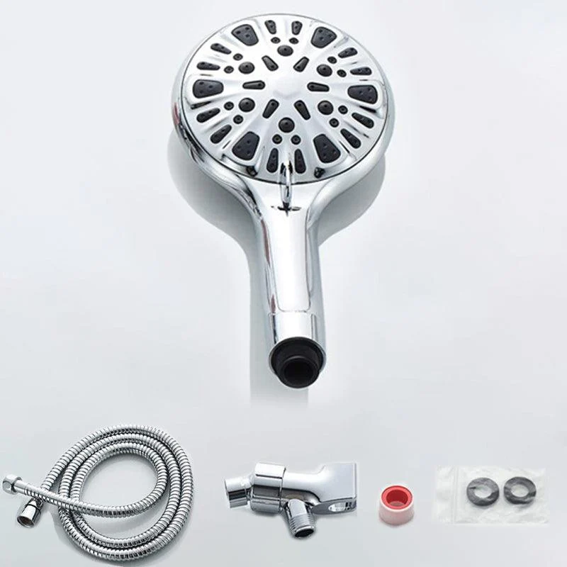 Modern Bathroom Shower Head 9-Jet Round Wall Mounted Shower Head -Bathlova