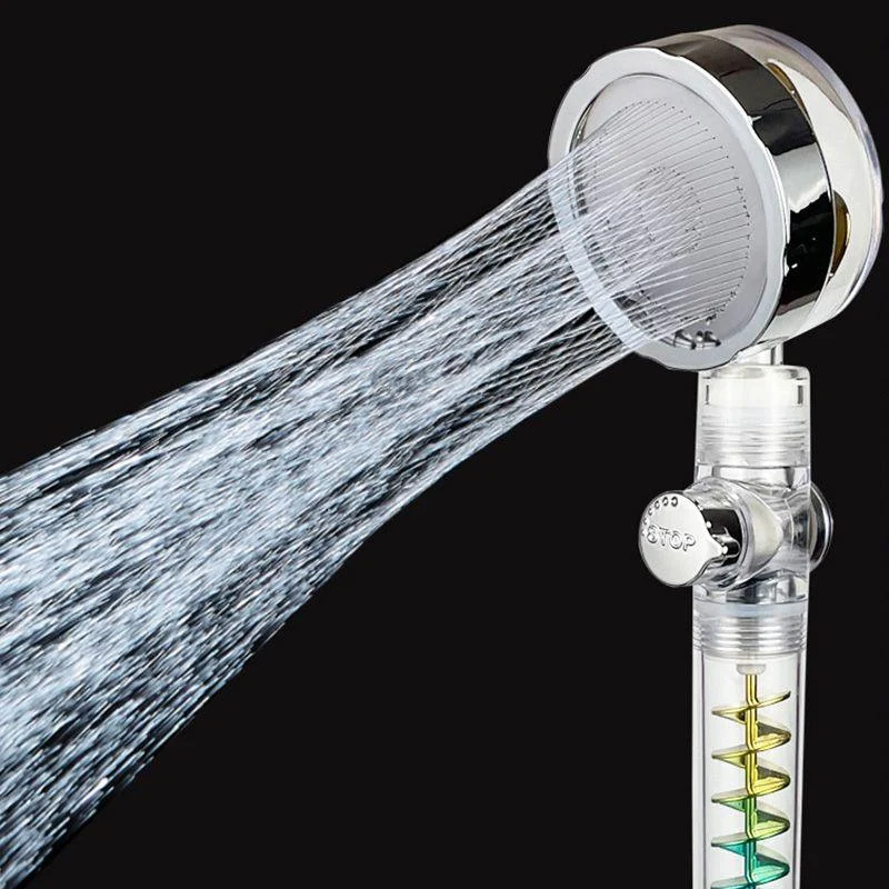 Modern Bathroom Shower Head Plastic Handheld Shower Head with Adjustable Water Flow -Bathlova