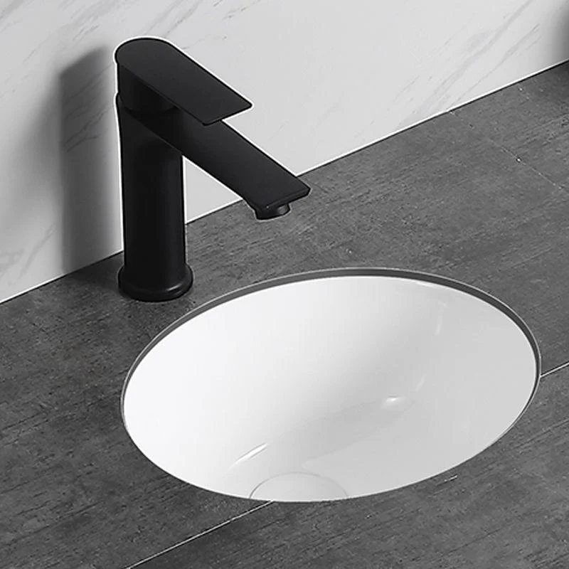 Modern Bathroom Sink Pop-Up Drain Overflow Hole Vessel Sink with Tap -Bathlova