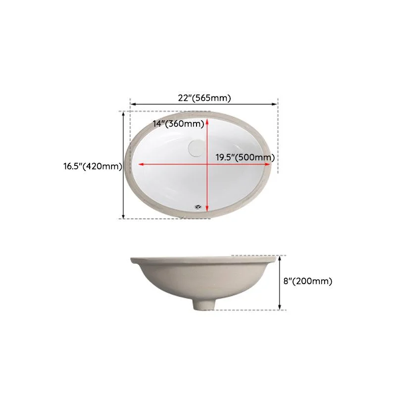 Modern Bathroom Sink Pop-Up Drain Overflow Hole Vessel Sink with Tap -Bathlova