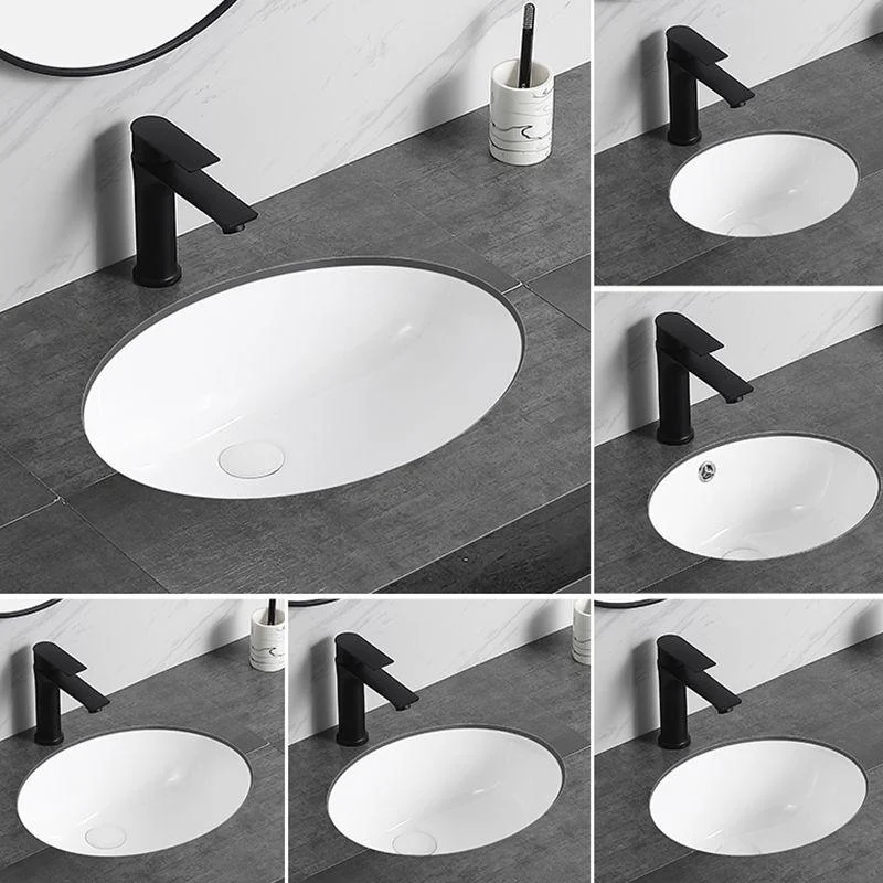 Modern Bathroom Sink Pop-Up Drain Overflow Hole Vessel Sink with Tap -Bathlova