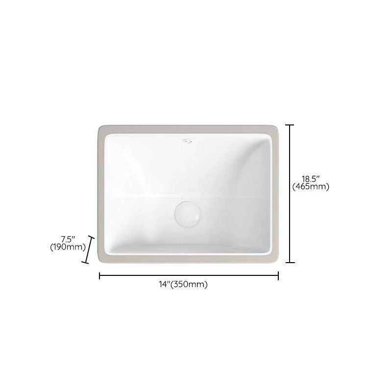 Modern Bathroom Sink Pop-Up Drain Porcelain Solid Color Oval-Shape Vessel Lavatory Sink -Bathlova